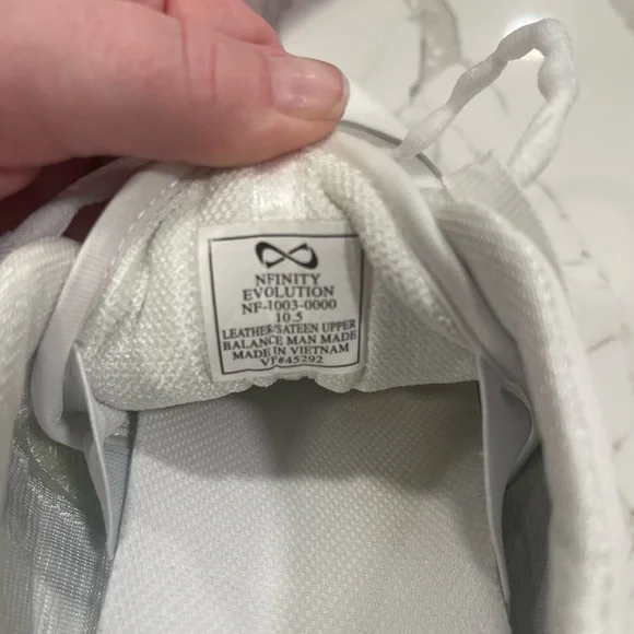 NFINITY Evolution White Sneakers - Picture 3 of 8